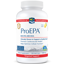 Nordic Naturals, ProEPA, 120 Softgels UPC 768990080609 | HiLife Vitamins