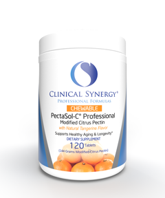 Clinical Synergy, PectaSol-C Professional Chewable, Tangerine Flavor, 120 Tablets UPC 892985000645 | HiLife Vitamins