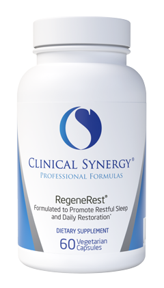 Clinical Synergy, RegeneRest, 60 Vegetarian Capsules UPC 892985000454 | HiLife Vitamins