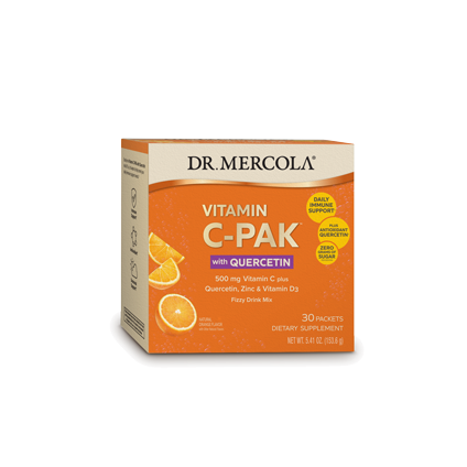 Vitamin C-PAK® with Quercetin Orange Flavor 30 Servings UPC 810094210229 | HiLife Vitamins