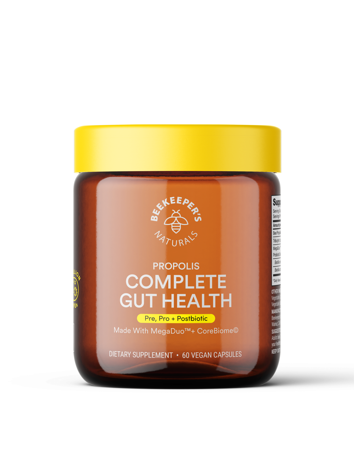 Propolis Complete Gut Health 60 Capsules UPC 834706000107 | HiLife Vitamins