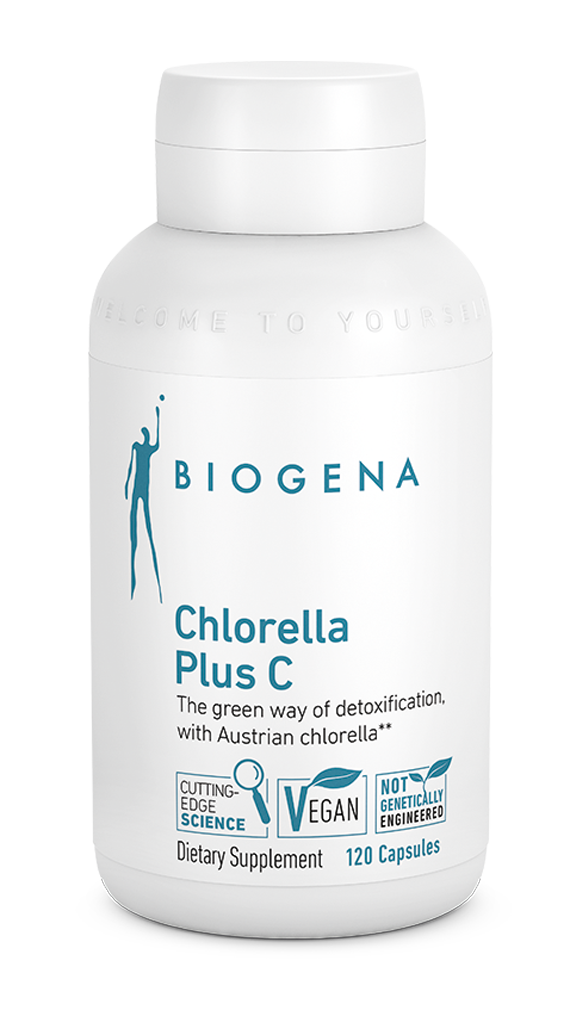 Biogena, Chlorella Plus C, 120 Capsules UPC 810046070482 | HiLife Vitamins