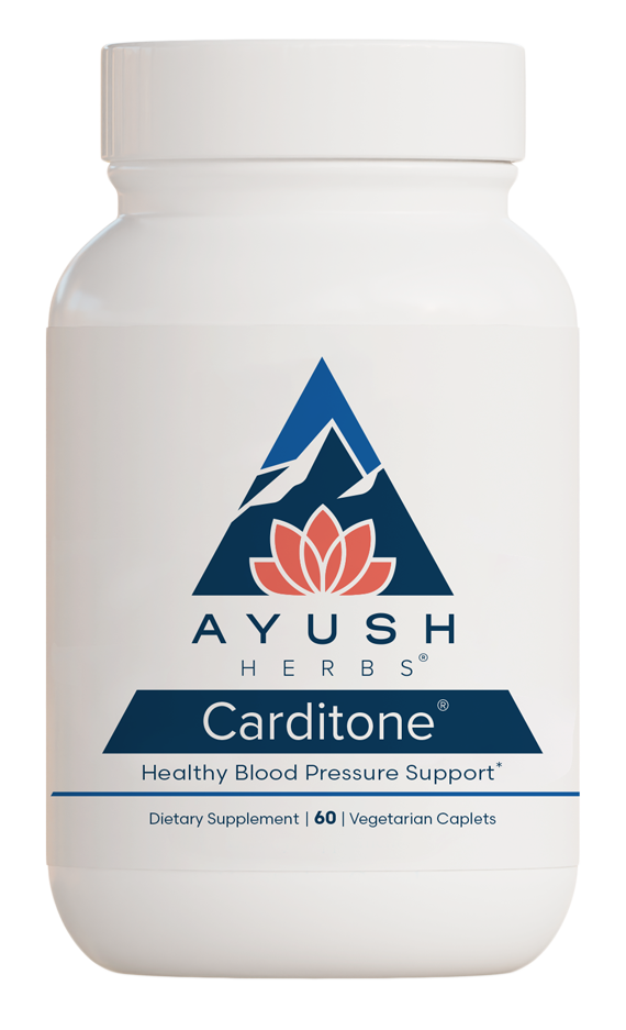 Ayush Herbs, Carditone, 60 Caplets UPC 891501001111 | HiLife Vitamins