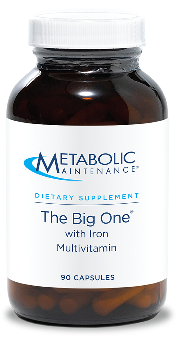 The Big One® with Iron 90 Capsules UPC 838287005186 | HiLife Vitamins