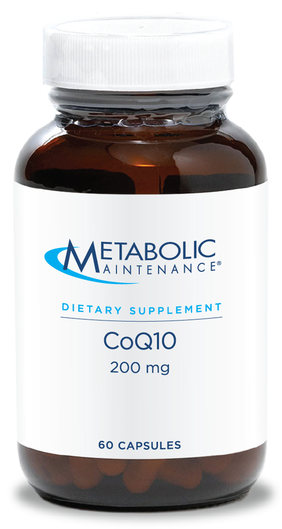 Metabolic Maintenance, CoQ10, 200 mg, 60 Vegetarian Capsules UPC 838287002123 | HiLife Vitamins