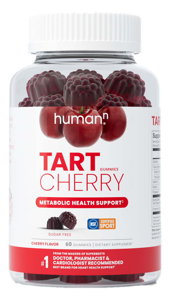 HumanN, Tart Cherry Gummies, 60 Gummies UPC 813188020988 | HiLife Vitamins