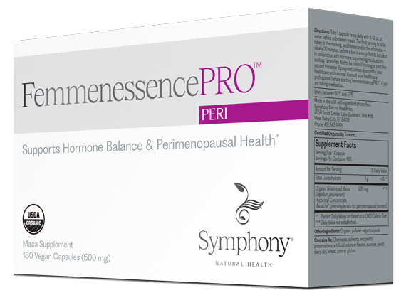 Symphony Natural Health, FemmenessencePRO Peri Menopause, 180 Capsules UPC 893814001178 | HiLife Vitamins
