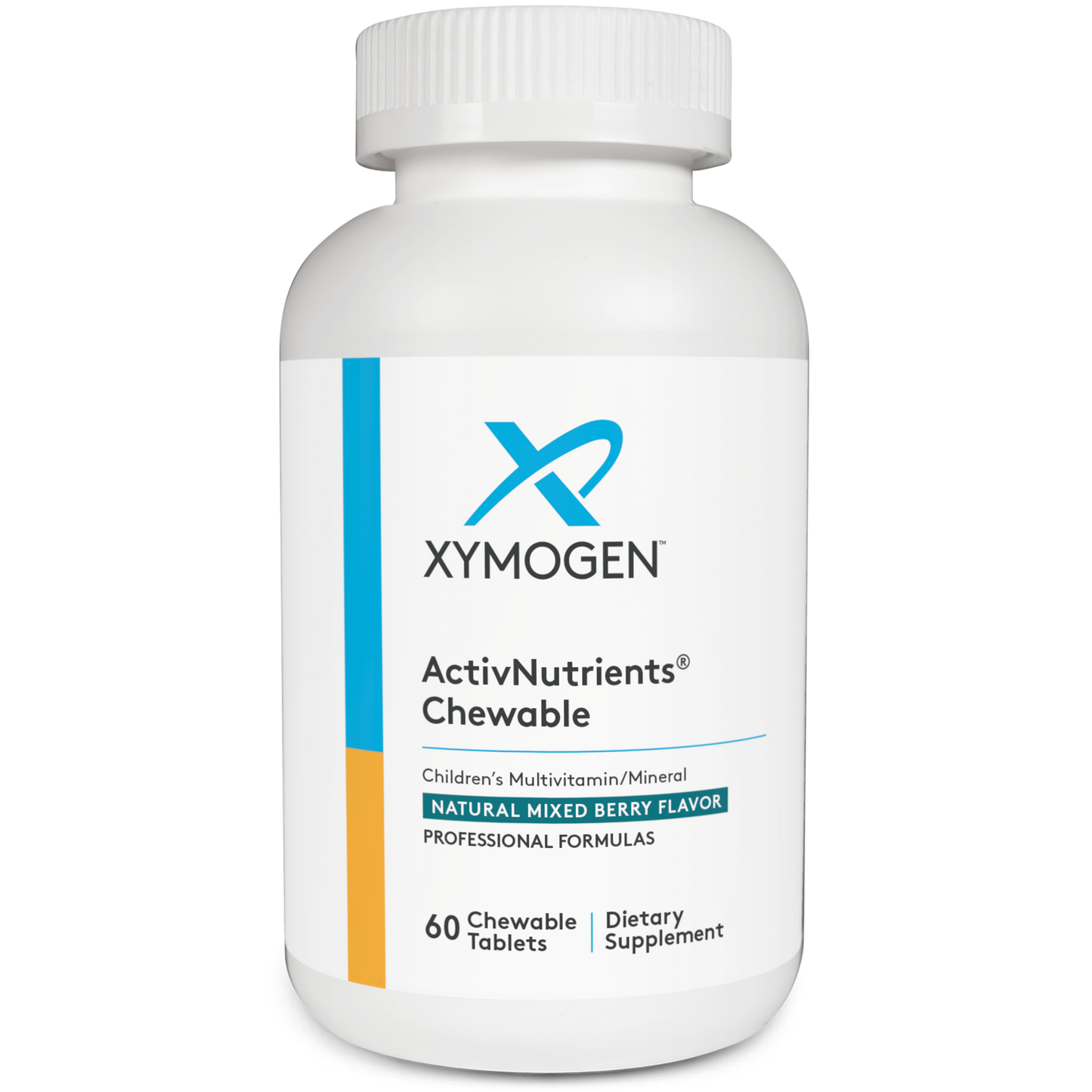 Xymogen, ActivNutrients® Chewable, Mixed Berry, 60 Tablets UPC 871149001636 | HiLife Vitamins