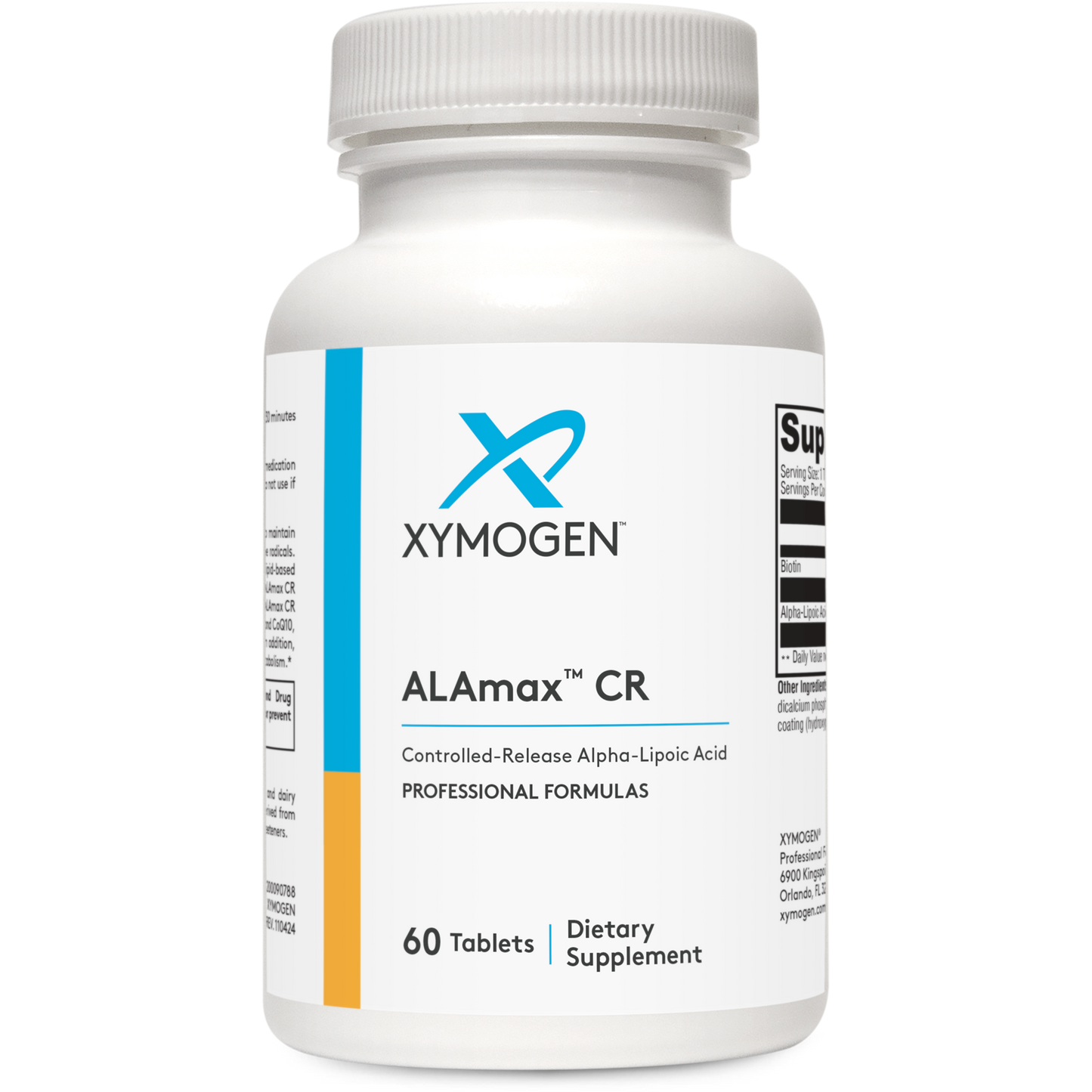 Xymogen, ALAmax™ CR, 60 Tablets UPC 871149001469 | HiLife Vitamins