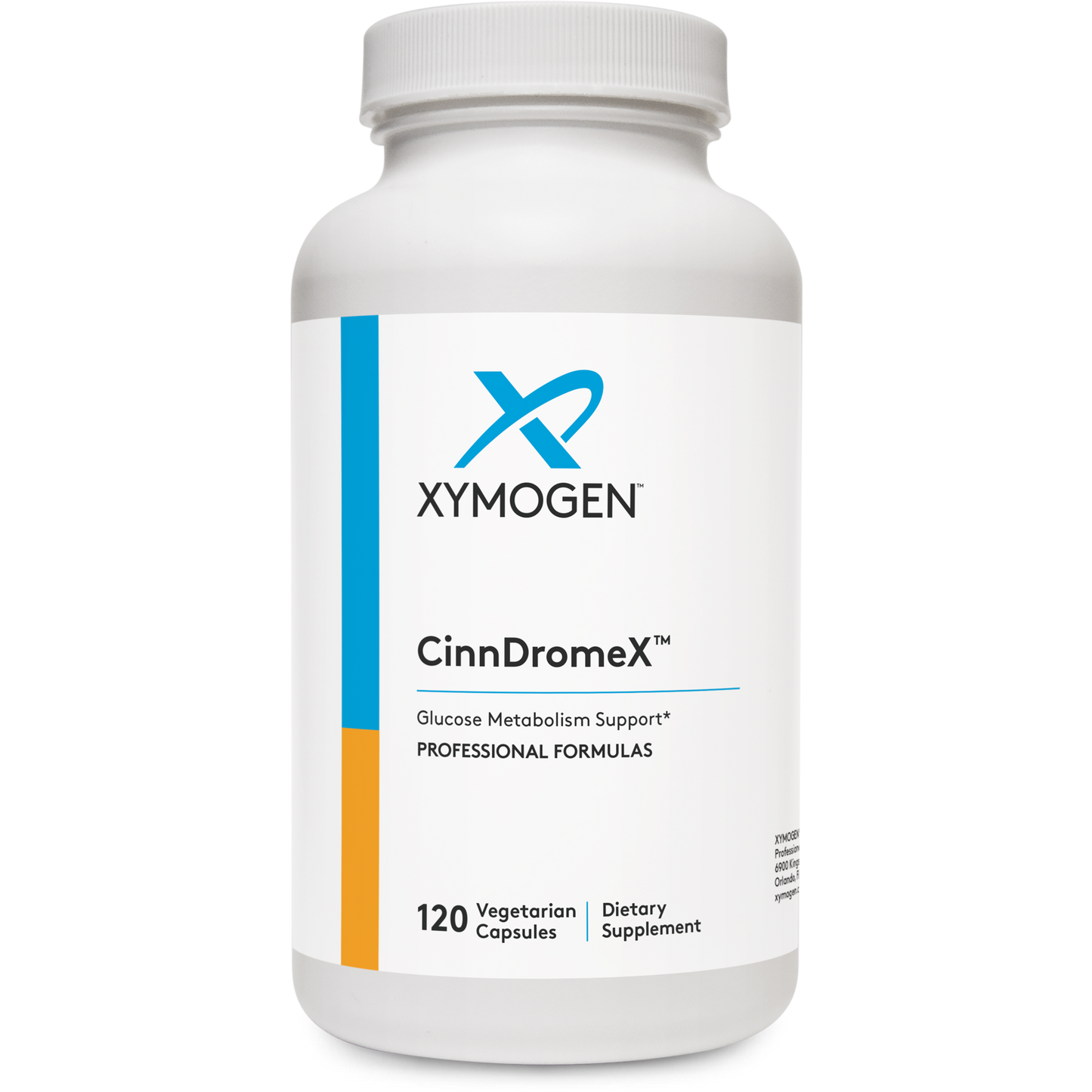 Xymogen, CinnDromeX™ 120 Capsules UPC 871149001063 | HiLife Vitamins