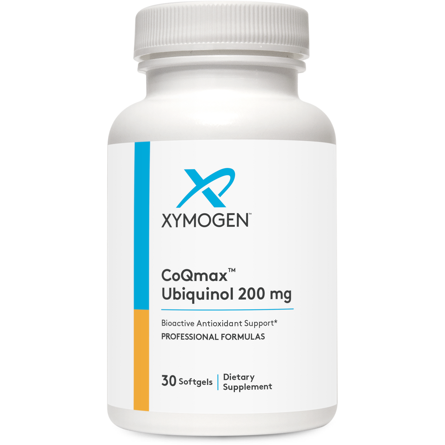 Xymogen, CoQmax™ Ubiquinol 200 mg 30 Softgels UPC 871149001926 | HiLife Vitamins