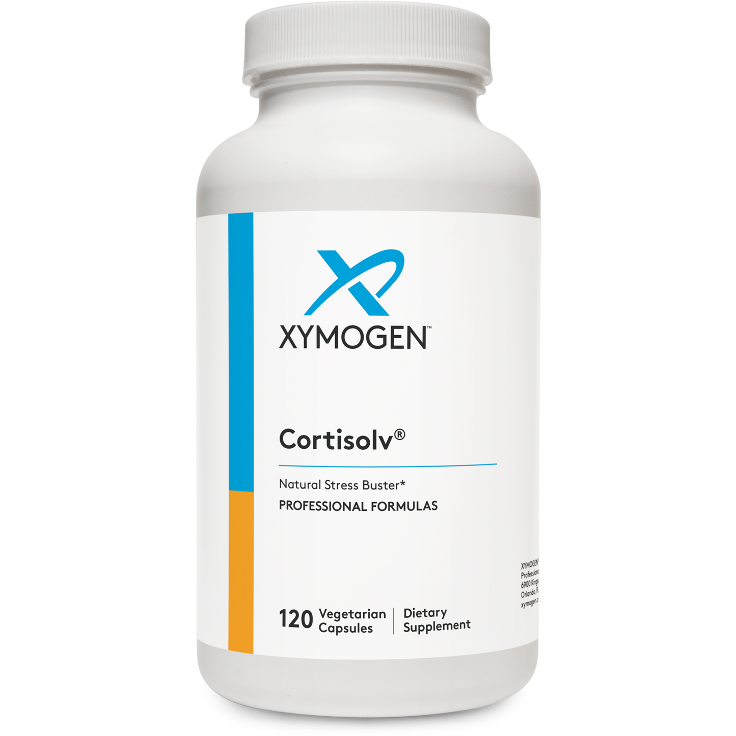 Xymogen, Cortisolv® 120 Capsules UPC 871149003258 | HiLife Vitamins