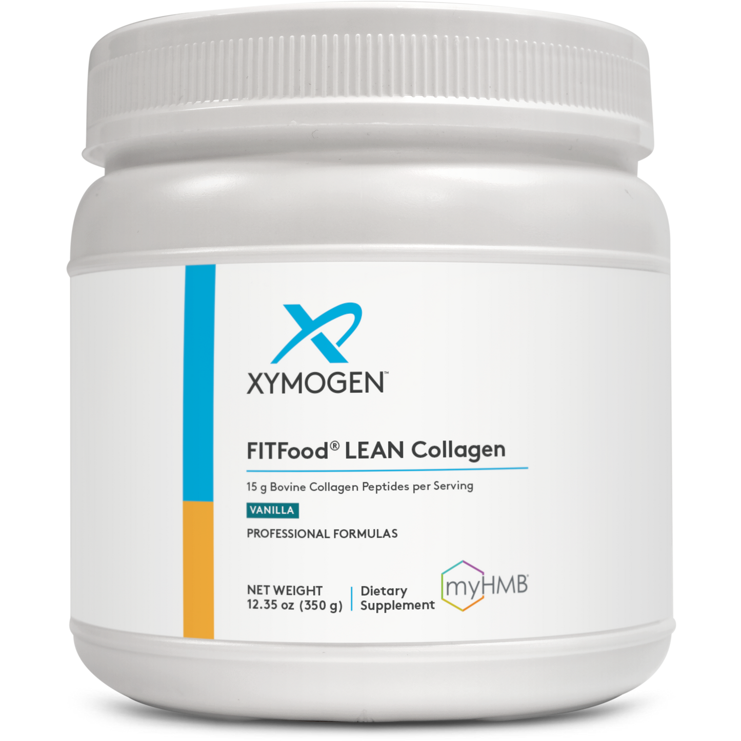 Xymogen, FIT Food® Lean Collagen Vanilla 14 Servings UPC 722537512046 | HiLife Vitamins