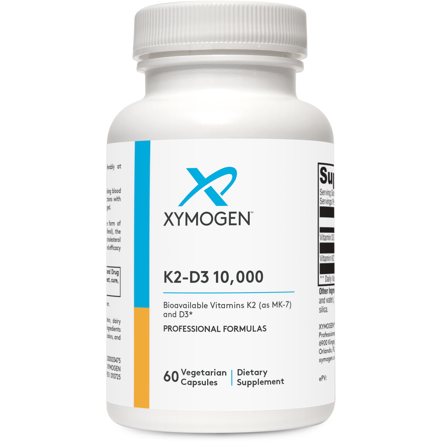 Xymogen, K2-D3 10,000 60 Capsules UPC 871149003180 | HiLife Vitamins