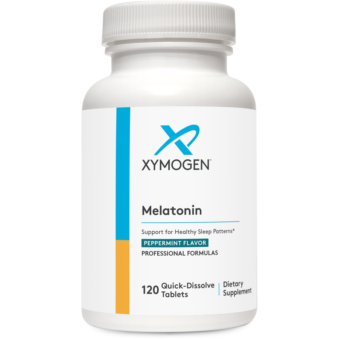 Xymogen, Melatonin Peppermint 120 Tablets UPC 871149004439 | HiLife Vitamins