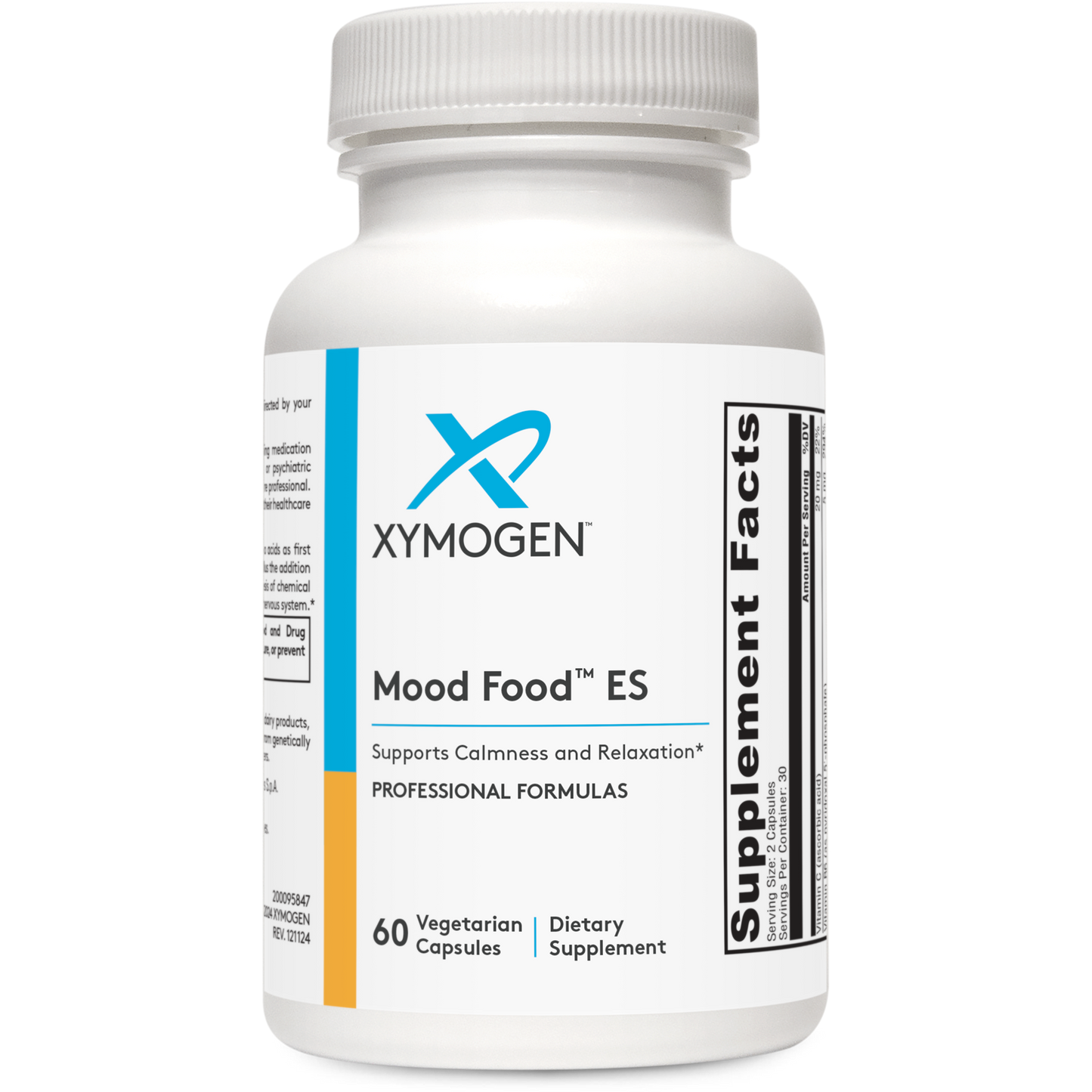 Xymogen, Mood Food™ ES 60 Capsules UPC 871149002992 | HiLife Vitamins