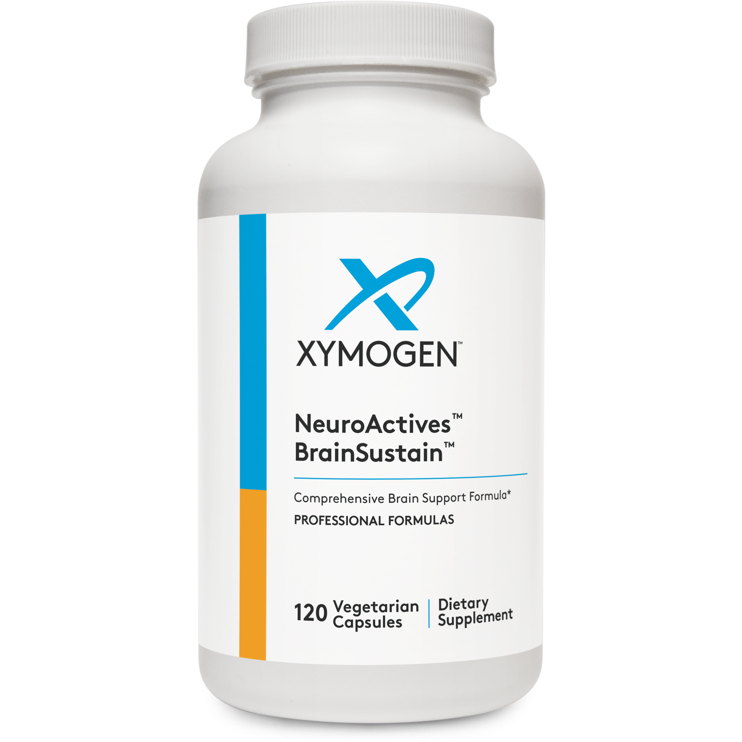 Xymogen, NeuroActives™ BrainSustain™ 120 Capsules UPC 871149002800 | HiLife Vitamins