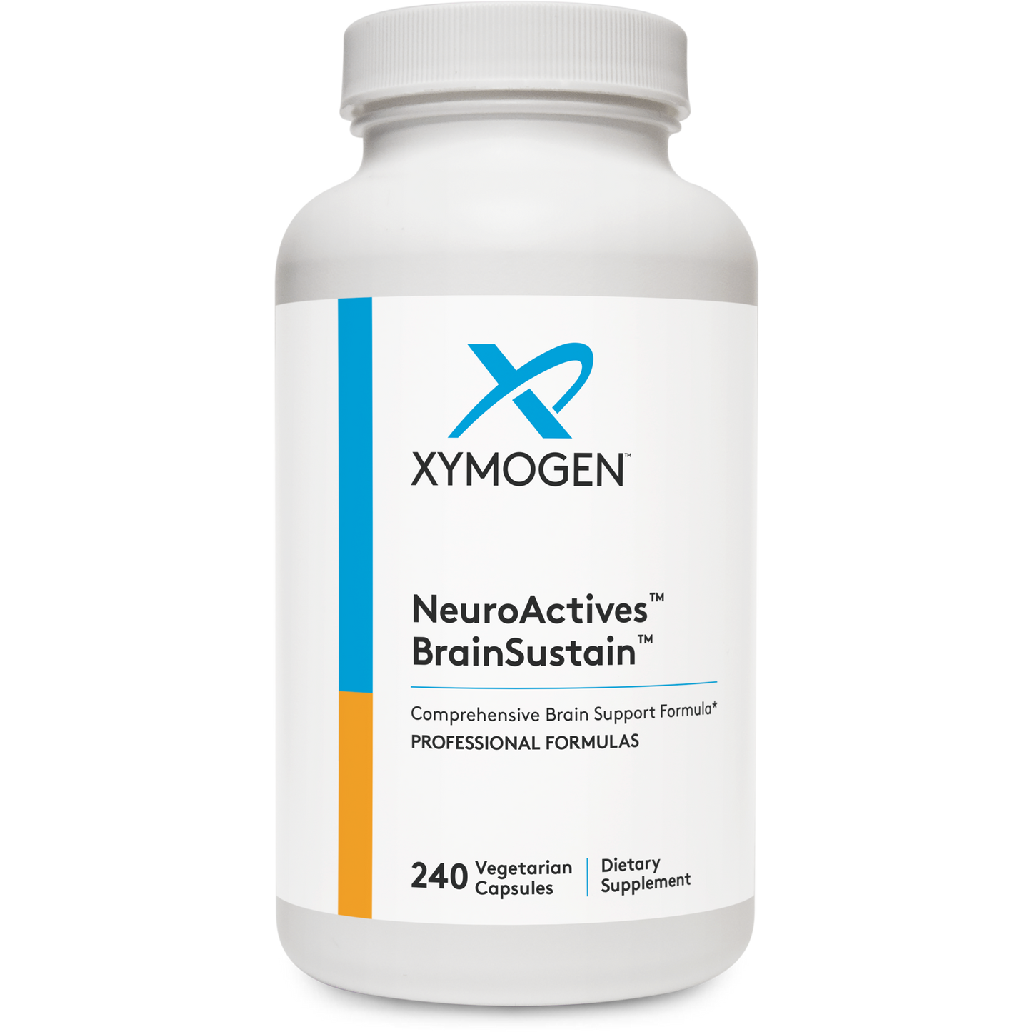 Xymogen, NeuroActives™ BrainSustain™ 240 Capsules UPC 871149002794 | HiLife Vitamins