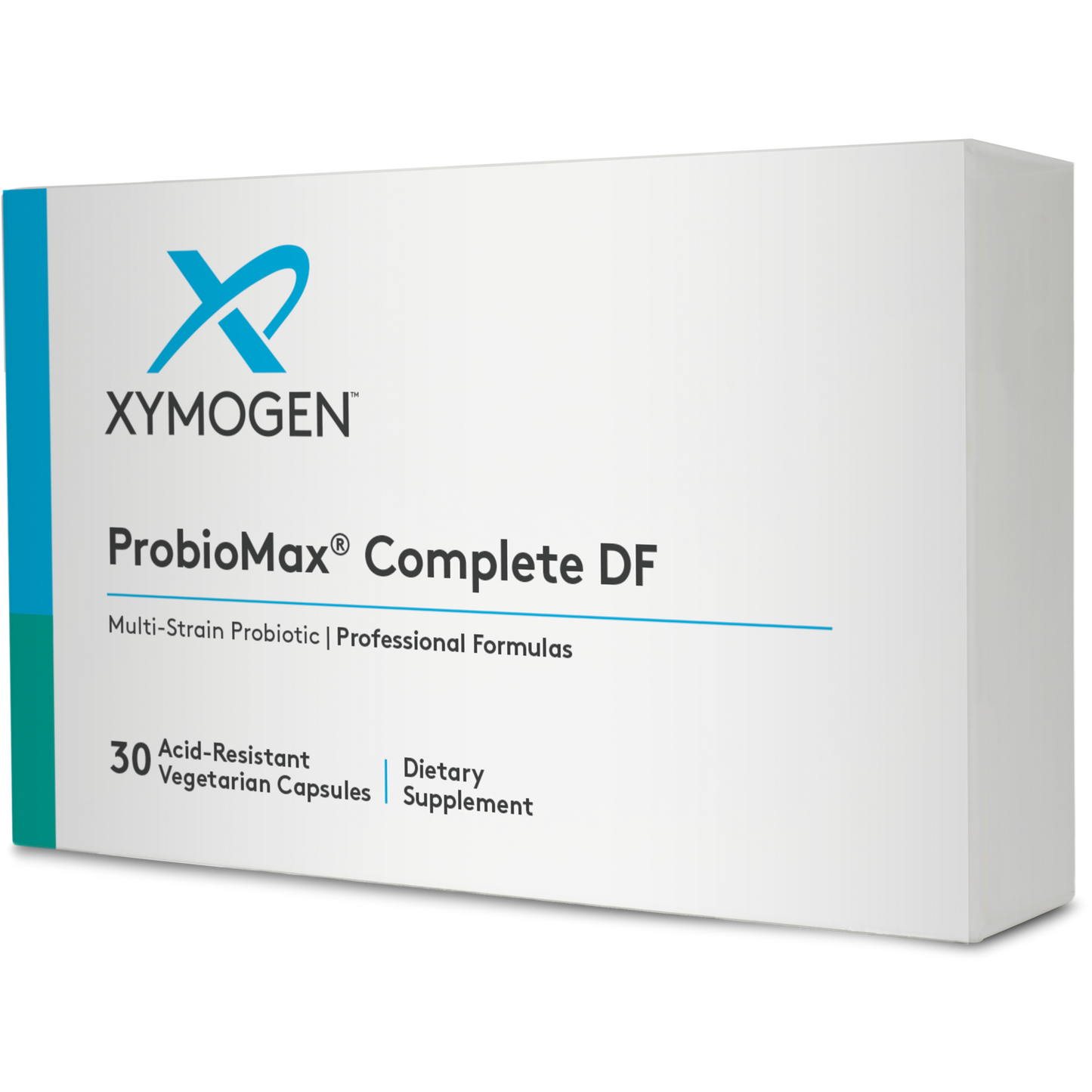 Xymogen, ProbioMax® Complete DF 30 Capsules UPC 871149000547 | HiLife Vitamins