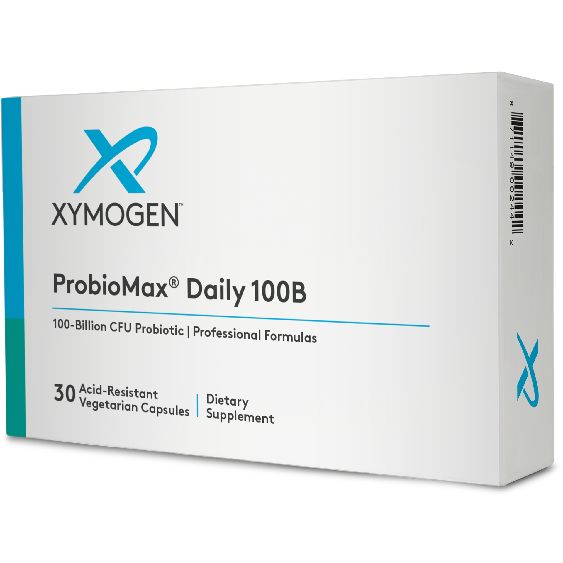 Xymogen, ProbioMax® DF 30 Capsules UPC 871149002442 | HiLife Vitamins