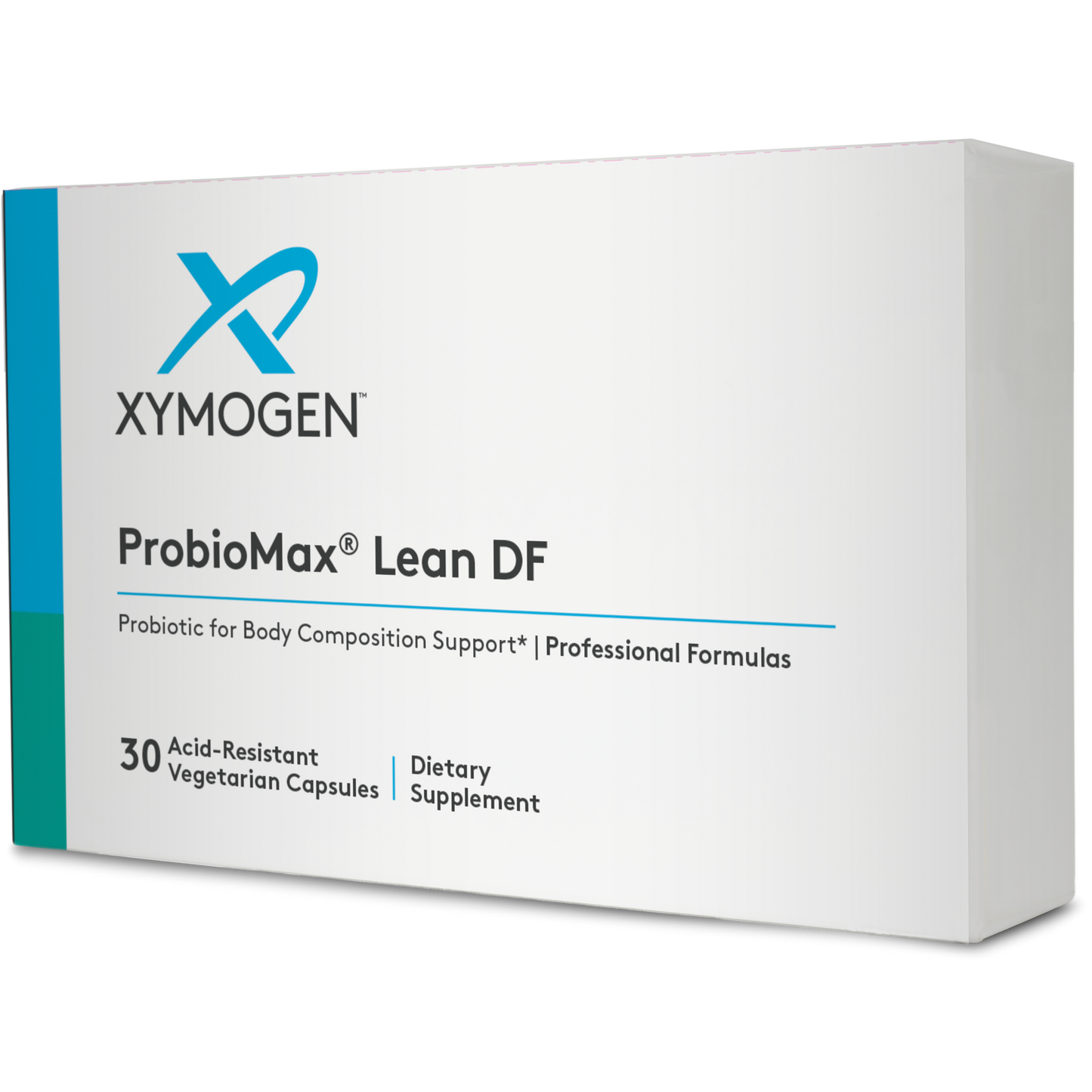Xymogen, ProbioMax® Lean DF 30 Capsules UPC 871149000653 | HiLife Vitamins