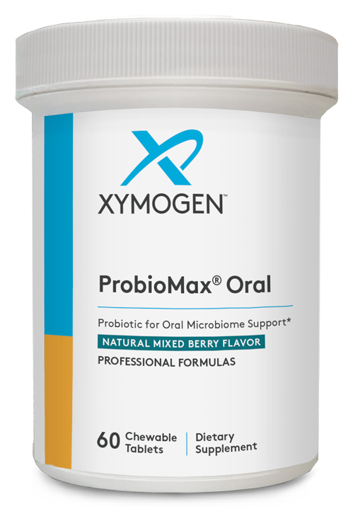 Xymogen, ProbioMax® Oral 60 Chewable Tablets UPC 722537512664 | HiLife Vitamins