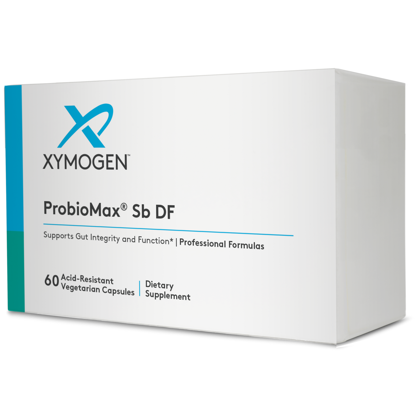 Xymogen, ProbioMax® Sb DF 60 Capsules UPC 722537512510 | HiLife Vitamins