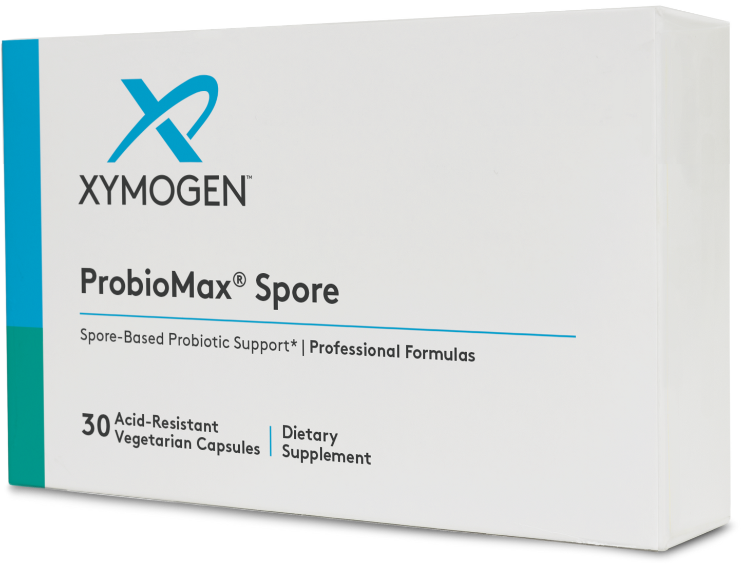 Xymogen, ProbioMax® Spore 30 Capsules UPC 722537512848 | HiLife Vitamins