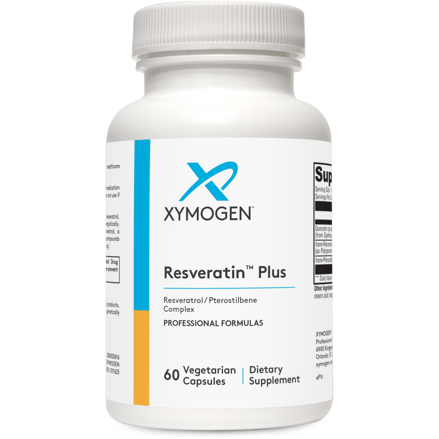 Xymogen, Resveratin™ Plus 60 Capsules UPC 871149001568 | HiLife Vitamins