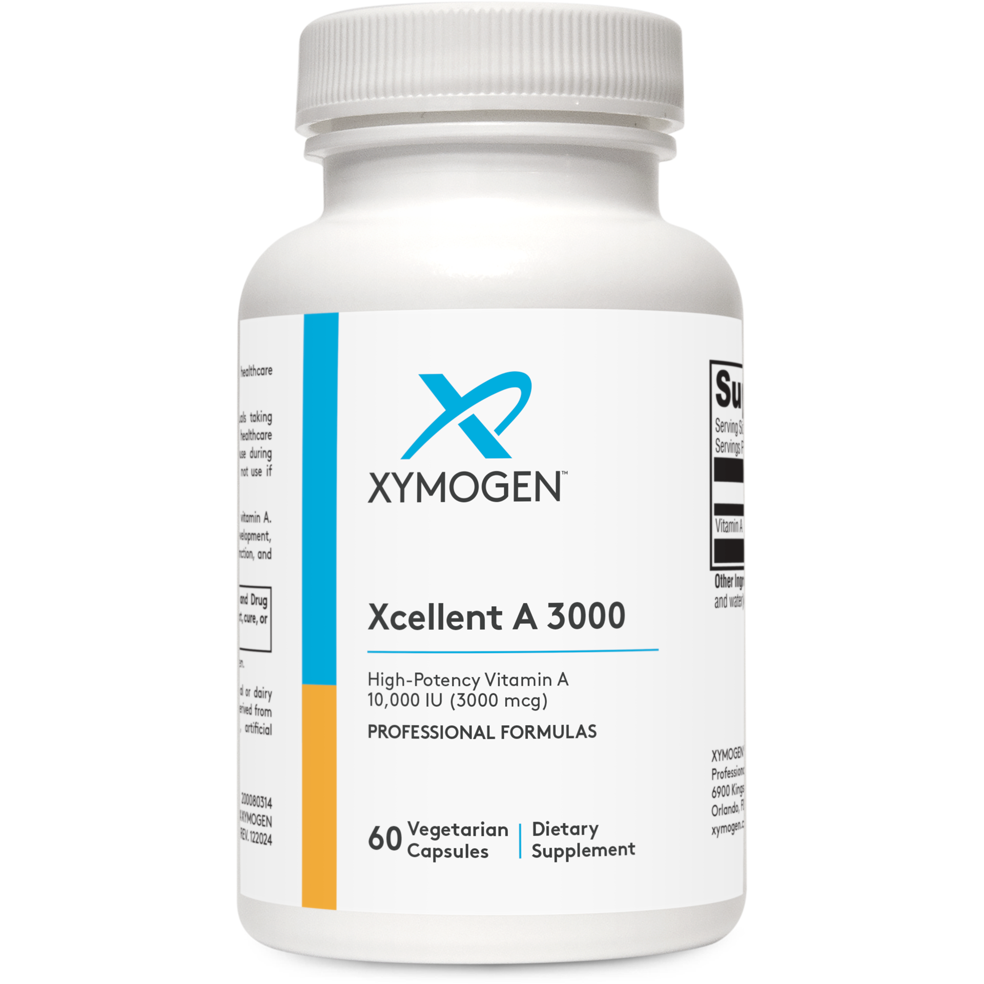 Xymogen, Xcellent A 3000 60 Capsules | HiLife Vitamins