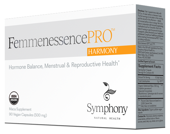 Symphony Natural Health, FemmenessencePRO Harmony, 90 Vegan Capsules UPC 893814001185 | HiLife Vitamins