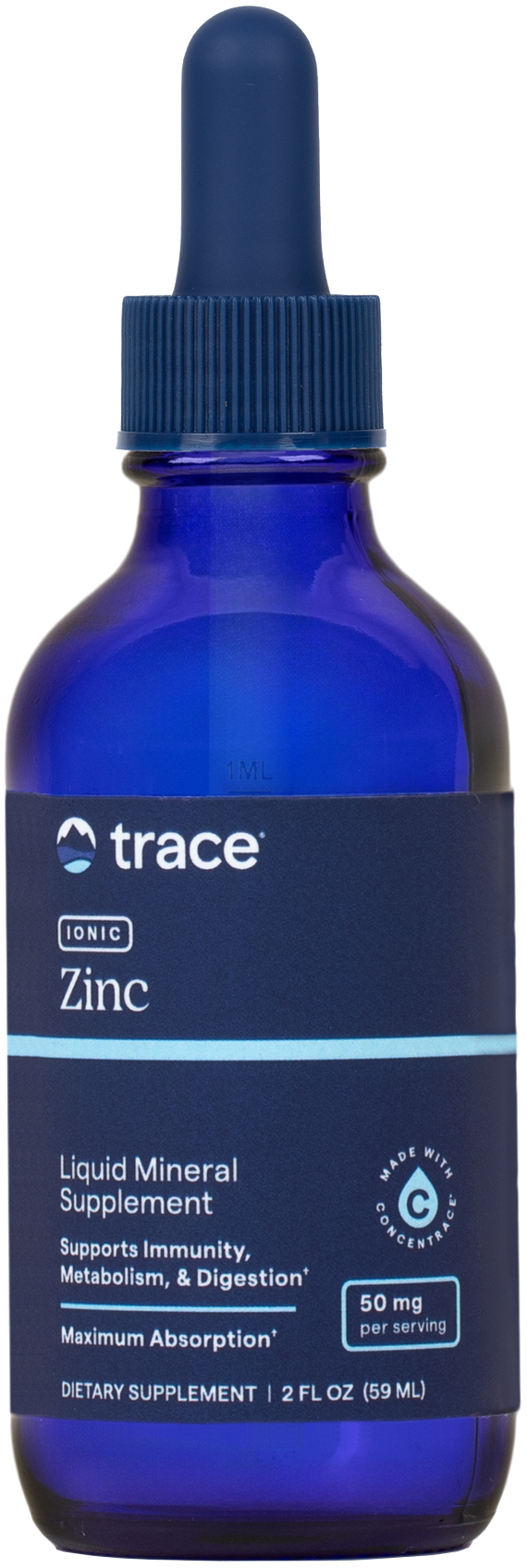 Ionic Zinc 50mg 2 fl oz UPC 878941000195 | HiLife Vitamins