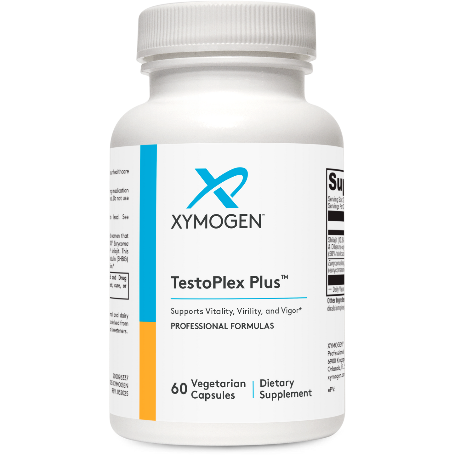 Xymogen, TestoPlex Plus™ 60 Capsules UPC 871149000288 | HiLife Vitamins