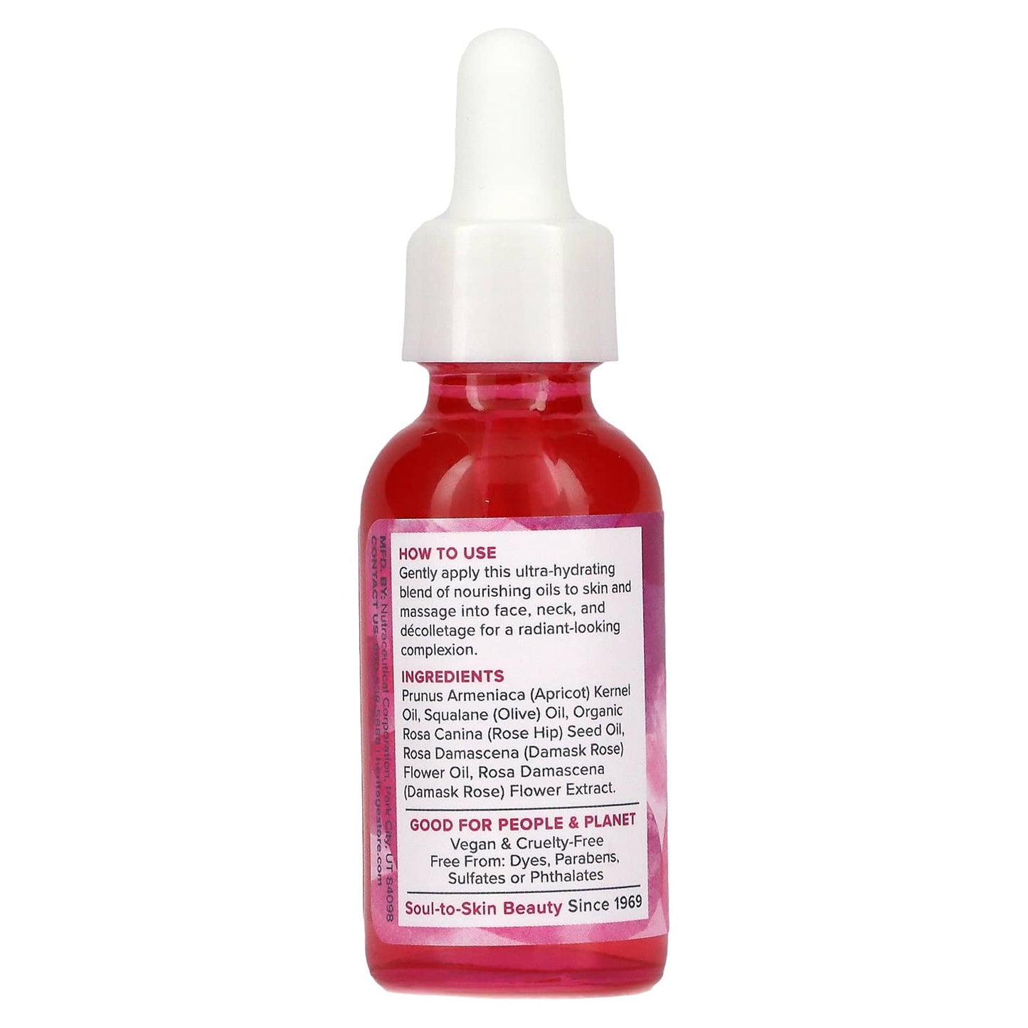 HERITAGE PRODUCTS, Rose Oil, 1 OUNCE UPC 076970685684 | HiLife Vitamins