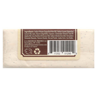 A LA MAISON, Bar Soap Coconut Charcoal, 8.8 OUNCE UPC 817252012909 | HiLife Vitamins