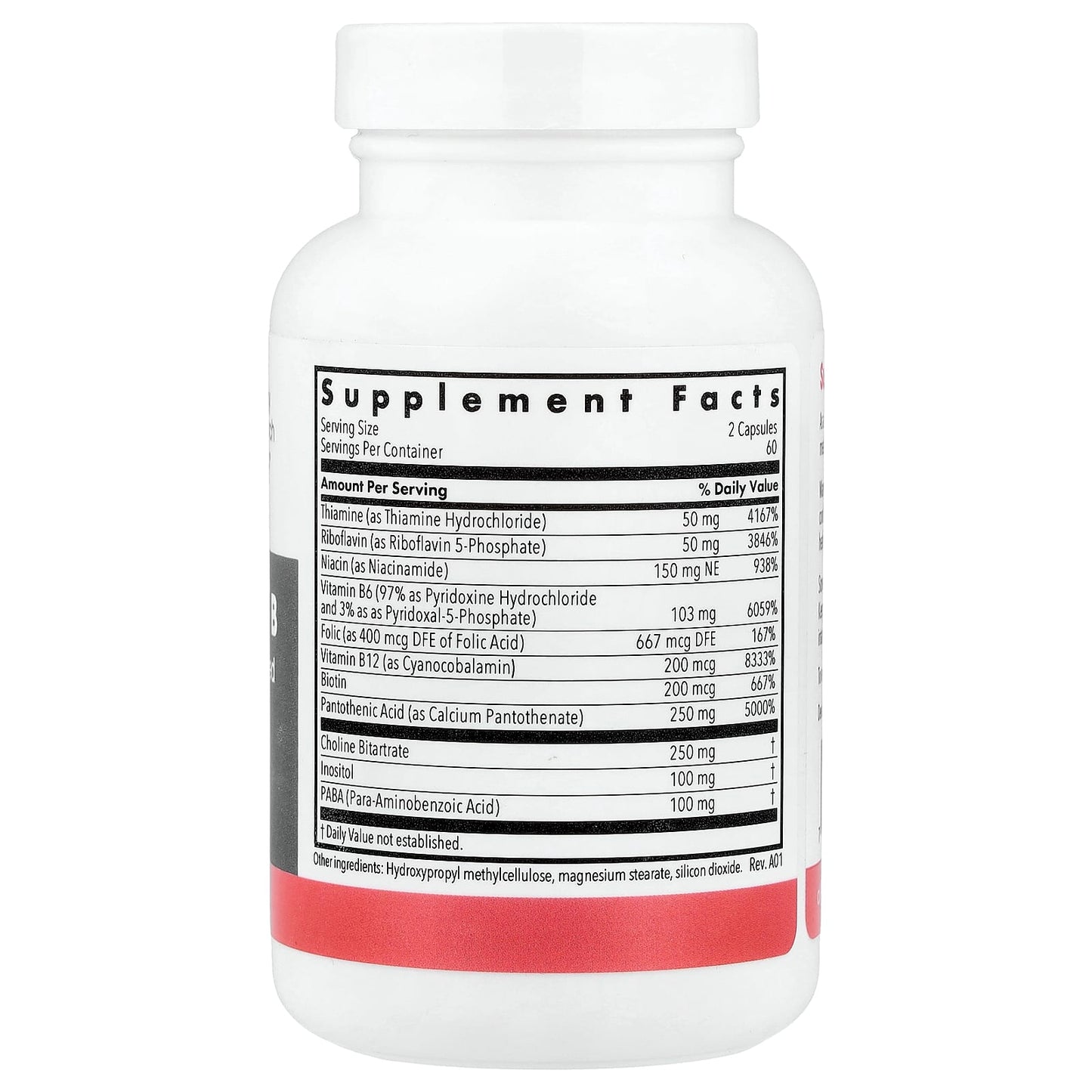 Allergy Research Group, Super Vitamin B Complex, 120 Capsules UPC 713947703407 | HiLife Vitamins