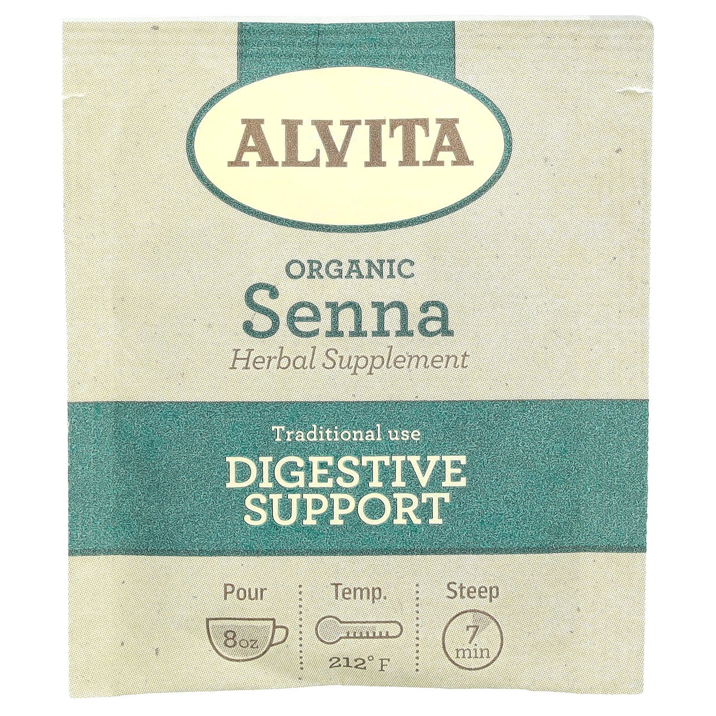 ALVITA TEAS, Senna Leaf Herbal Tea Supplement, 16 BAG UPC 850036675013 | HiLife Vitamins