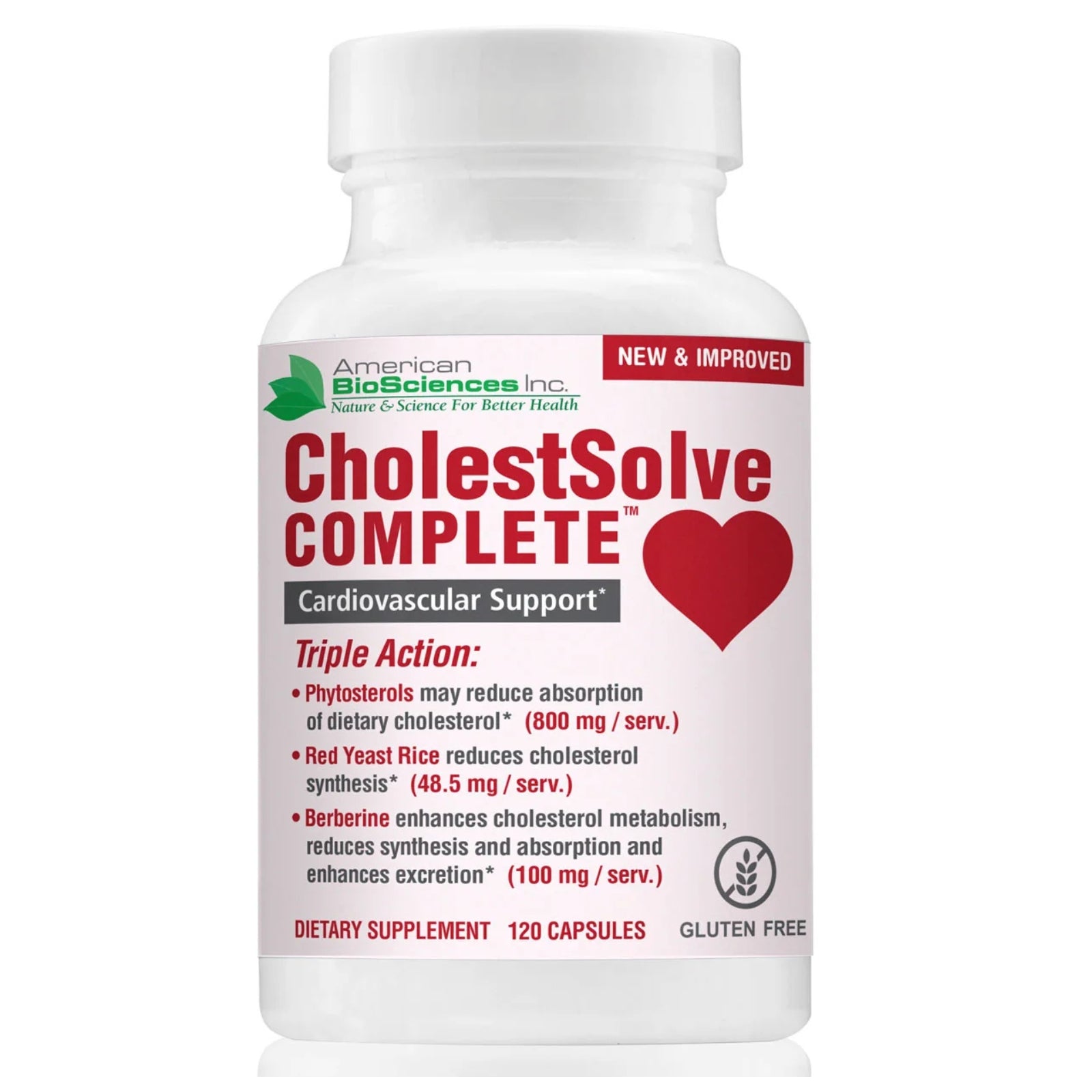 American BioSciences, CholestSolve Complete, 120 Capsules UPC 678226000175 | HiLife Vitamins