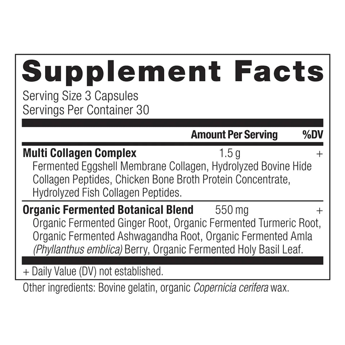 Ancient Nutrition, Multi Collagen, 90 Capsules UPC 858109006214 | HiLife Vitamins