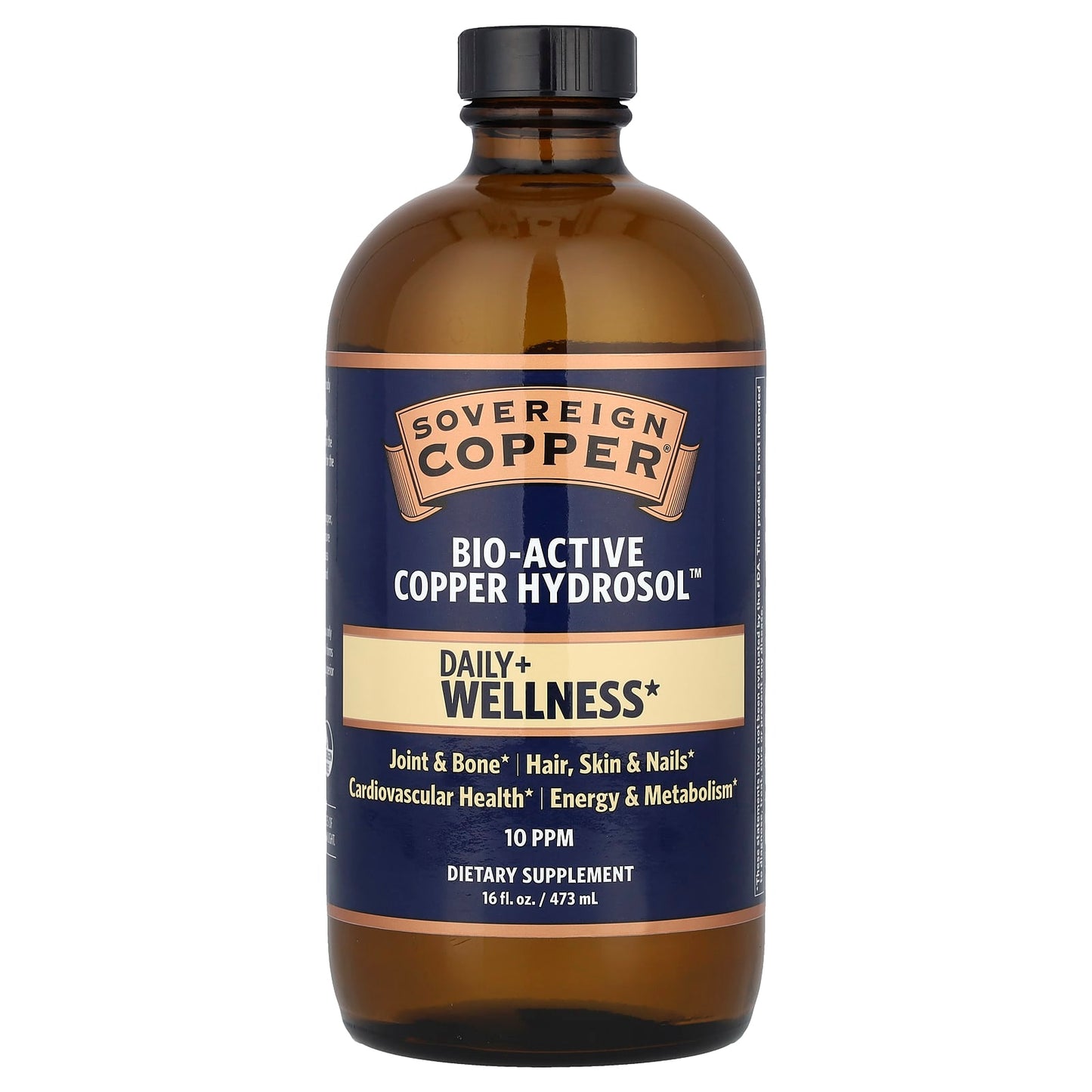 Argentyn 23, Bio-Active Copper Hydrosol™, 10 PPM, 16 fl oz (473 ml) UPC 684088232425 | HiLife Vitamins