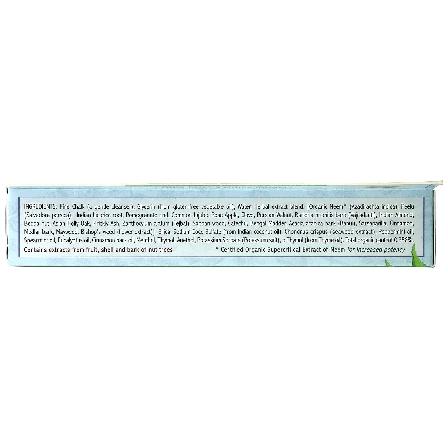 Auromere Imports, Toothpaste Freshmint, 4.16 Oz UPC 027275200041 | HiLife Vitamins