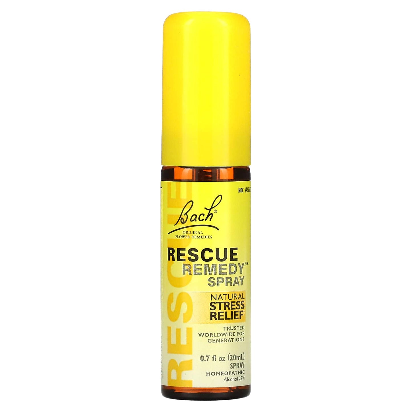 Bach Flower, Rescue Remedy Spray, 20 Liquid UPC 741273013952 | Hilife Vitamins