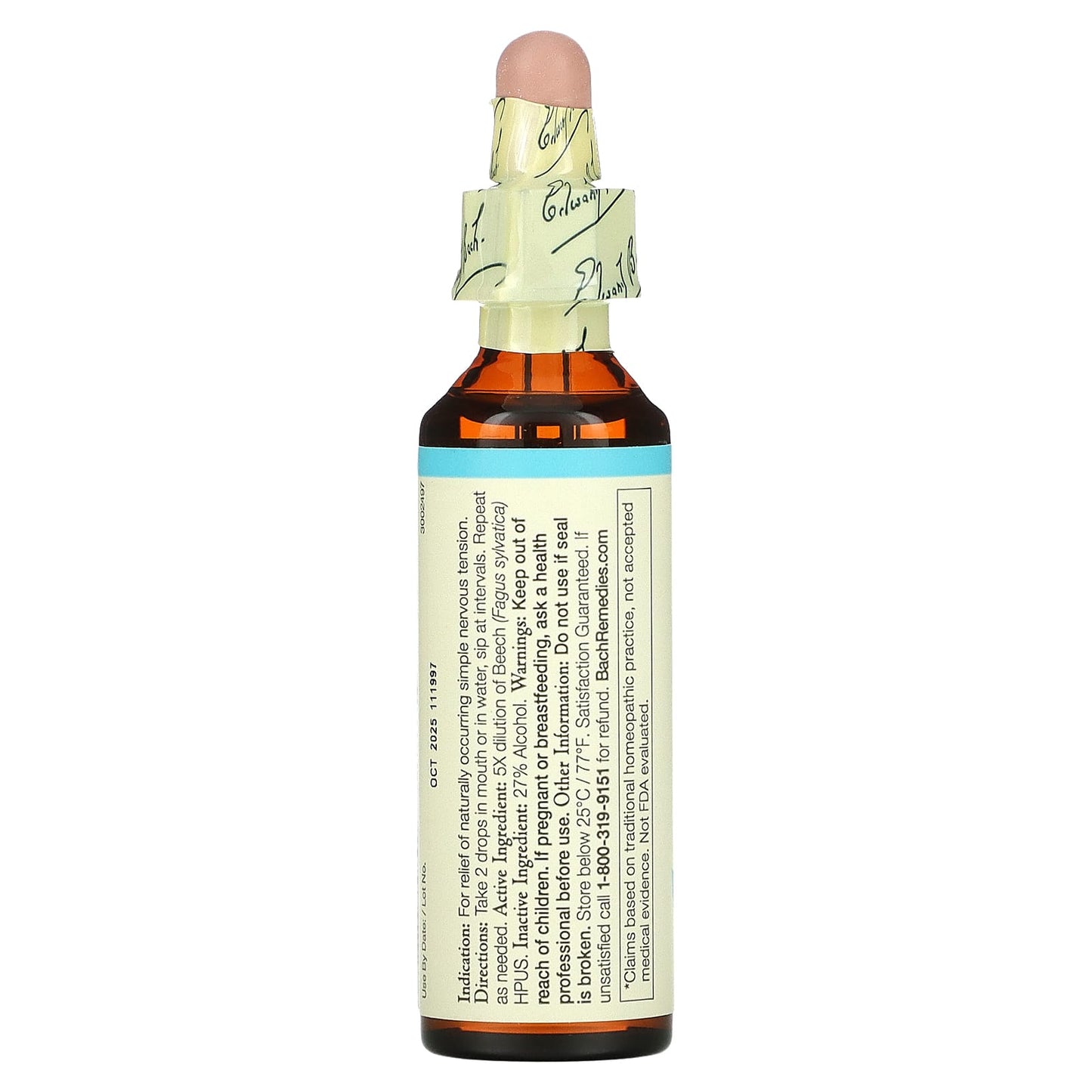Bach Flower, Flower Essence Beech, .7 oz Liquid UPC 741273204312 | Hilife Vitamins