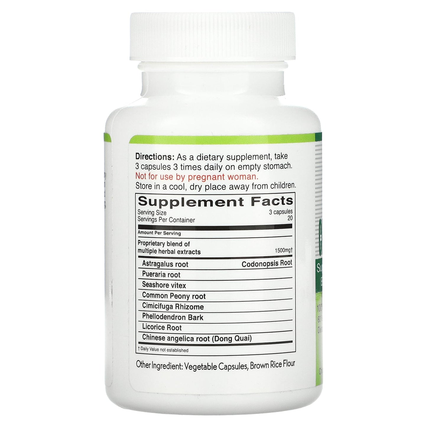 Balanceuticals, Clear Eye & Sharp Ear, 500 mg, 60 Vegetarian Capsules UPC 674756980147 | Hilife Vitamins