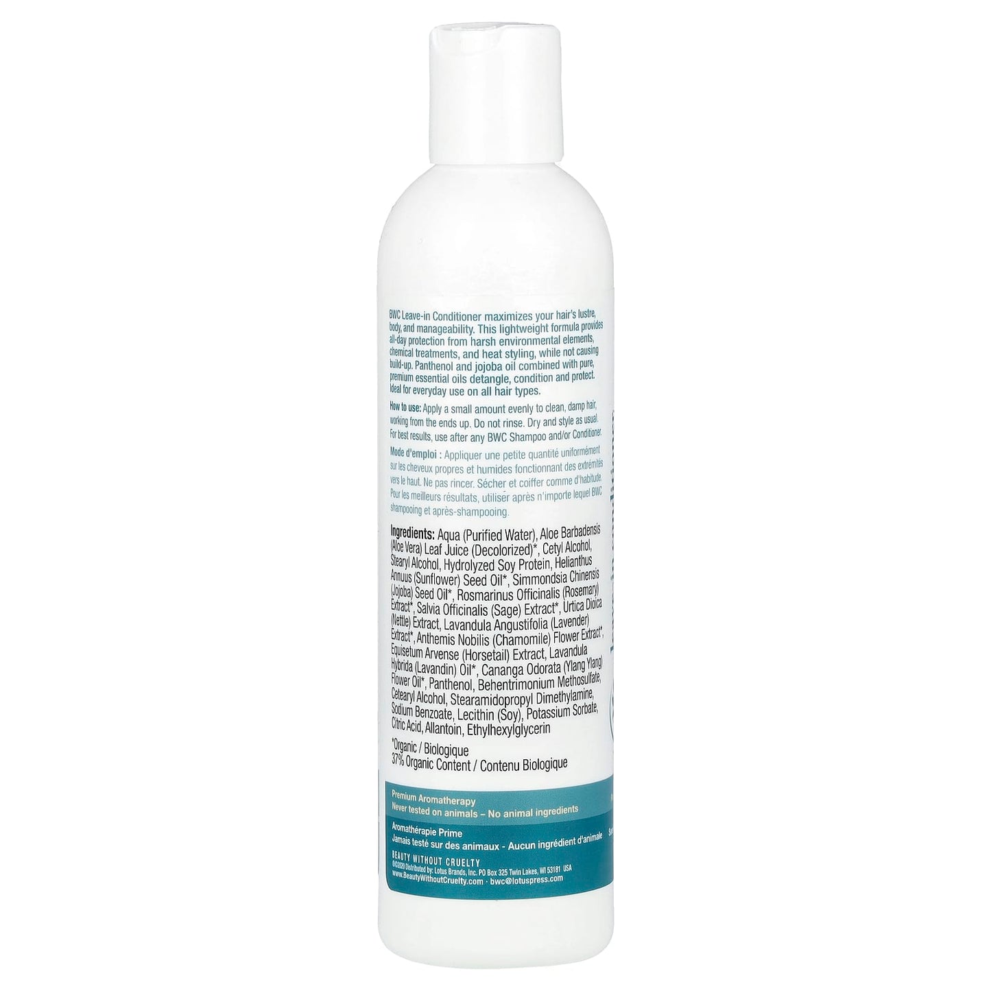 Beauty Wo Cruelty, Conditioner Leave In, 8.5 Oz UPC 000056454680 | Hilife Vitamins