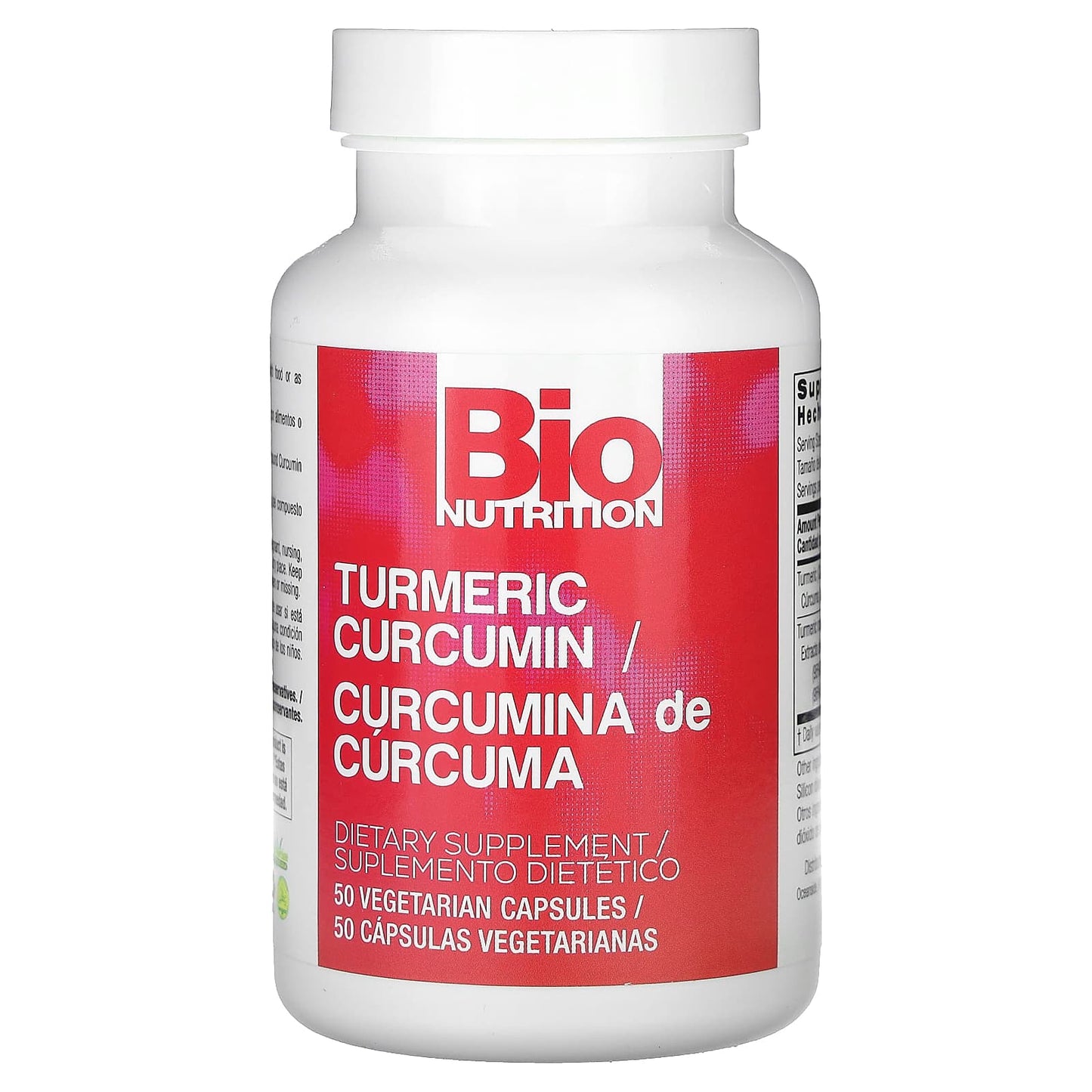 Bio Nutrition, Curcumin 500, 50 Capsules UPC 854936003471 | Hilife Vitamins