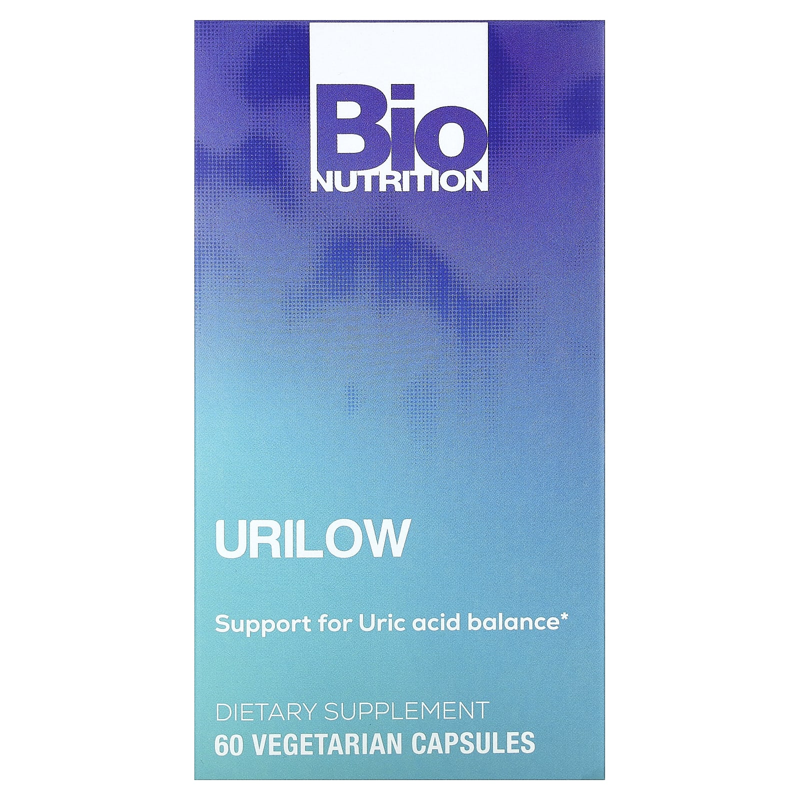 Bio Nutrition, Urilow, 60 Vegetarian Capsules UPC 854936003488 | Hilife Vitamins