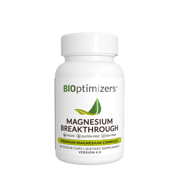 BiOptimizers, Magnesium Breakthrough, 60 Veggie Caps - 689176916492 | Hilife Vitamins