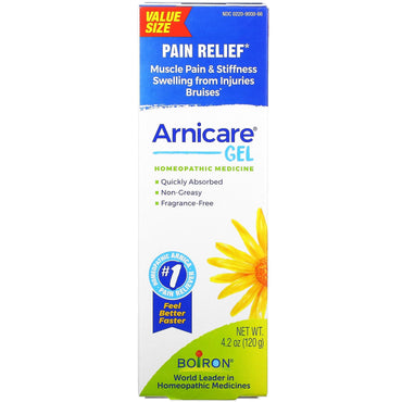 Boiron, Arnicare Gelvalue Size, 4.1 Oz UPC 306969000571 | Hilife Vitamins