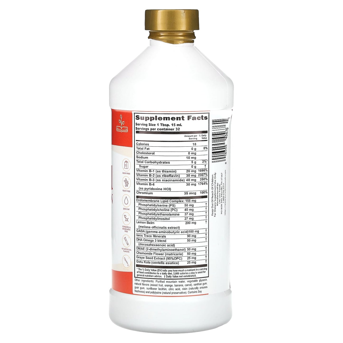 Buried Treasure, Added Attention, 16 Oz UPC 016055456761 | Hilife Vitamins